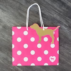 Pink White Polka Dot VS Storage M Tote